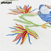 Plusjet produk baru penjualan terlaris pakaian t-shirt kepala Dx7 A3 Uv Dtf mesin Printer Uv Dtf Roll untuk Roll Printer dtf uv bordir