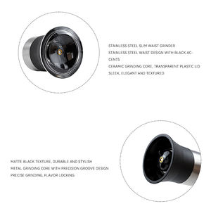 ขวดแก้วบดเกลือพริกไทยขนาด 85 มล. พร้อมที่บดเครื่องปรุงรสสำหรับครัว ลดราคาพิเศษ - Product Image 5