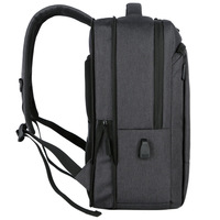 Mochila de Computadora Simple, Estilo Moderno, para Negocios y Ocio, de Poliéster, Impermeable, Resistente, para Senderismo, Camping, Escalada