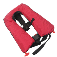 275N Adulte Double airbag Entièrement Automatique Gilet de Sauvetage Gonflable Marine Gilet de Sauvetage Sauvetage Natation Flottation Anneau