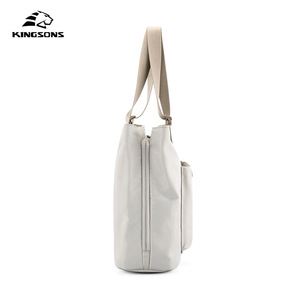 Kingsons Casual Tote Bag Waterproof Nylon Large Capacity Daily Use Unisex Handbag - Product Image 5