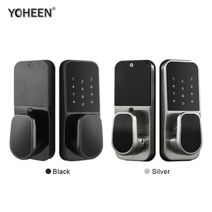YOHEENドアノブロック電子セキュリティWifiスマートデジタルドアロック亜鉛合金Bluetoothロッククラウド指紋Bluetooth - Product Image 3
