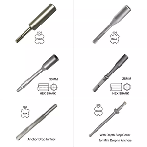 30mm PH65A Jack <strong>Hammer</strong> Tamper Shank, Dirt Tamper 6x6&quot; Compactor Plate for <strong>Demolition</strong> Jackhammer <strong>Bits</strong> Solid Compactor Breaker - Product Image 5