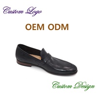 G.GIOVANINI Nouvelles chaussures formelles en cuir de veau pour hommes, chaussures d'affaires de loisirs à la mode, chaussures habillées simples et paresseuses