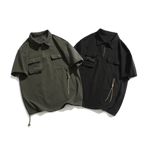 OEM ileri teknoloji düşük fiyat erkek t-shirt lot toptan t-shirt yüksek kalite çalışma t-shirt logo ile - Product Image 6