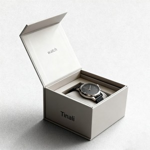 <span class=keywords><strong>Scatola</strong></span> <span class=keywords><strong>per</strong></span> Orologio Singolo di Lusso Moderna con Logo Personalizzato, Stampa Digitale, Chiusura Magnetica, in Cartone - Product Image 3