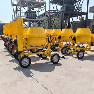 Pour les entreprises de location GGS Portable 560L bétonnière-Moteur diesel durable 10 m/h Productivité Boîte de vitesses et pompe - Product Image 3