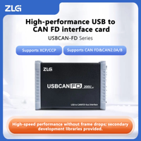 ZLG USBCANFD-200U Interfaz USB-CAN FD de 2 Canales (5 Mbps de Alta Velocidad) para Análisis Industrial CAN FD