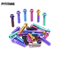 Baut Flens Titanium Hex Torx Kelas 5 M10 Baut Sepeda Sekrup Motor Baut Flens Titanium oleh Pytitans