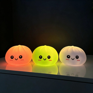 New Glow Dumpling Squishy <b>Toy</b> with Steamer Box Creative Fidget <b>Toy</b> Mystery Blind Dumpling Stress Relief <b>Squishies</b> for Adults - Product Image 6