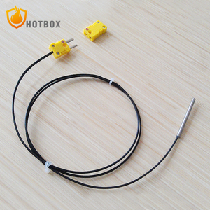 Özelleştirilmiş Yüksek Hassasiyetli Endüstriyel J Tipi Termokupl, Kontrolör için Mini Fişli Yüksek Sıcaklık Sensörü - Product Image 1