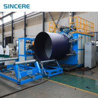 HDPE-Kunststoff-Spiralhohlrohrmaschine mit Schraubenmotor & Getriebe - Hochautomatisierte Wickelmaschine