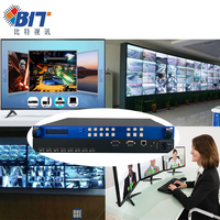 4K 2x1 2x2 4x4 hepsi dijital profesyonel ses Video aydınlatma matris değiştirici multimedya konferans salonları Video duvar işlemcisi