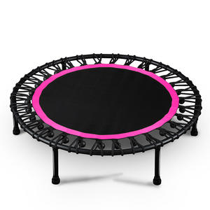 Mini trampolín de <span class=keywords><strong>Fitness</strong></span> para adultos, cama de salto silenciosa para interiores y exteriores, trampolines elásticos de 40 pulgadas - Product Image 2