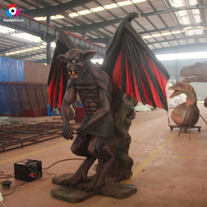 Statue de monstre animatronique personnalisée à vendre, yeux lumineux - Product Image 2