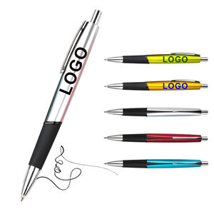 Bolígrafo Retráctil Triangular de Plástico con Logotipo Personalizado, Venta al por Mayor, Agarre Suave, para Negocios, Deportes, Regalo Especial - Product Image 1