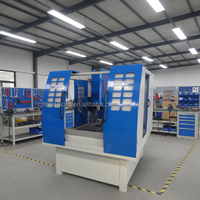 Machine de gravure numérique sur pierre JK JK-6060, moteur à broche humide 2,2 kW, moteur PLC, certifiée CE, 600x600x200mm, personnalisable