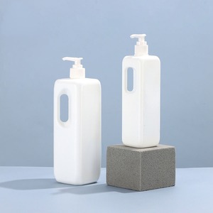 Récipients de distribution rechargeables 1 <span class=keywords><strong>litre</strong></span> 32 onces Bouteilles vides à pompe pour shampooing gel liquide pour cheveux - Product Image 3