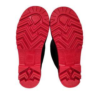 DR-1-18 <span class=keywords><strong>stivali</strong></span> di gomma in PVC con suola superiore e rossa neri <span class=keywords><strong>stivali</strong></span> <span class=keywords><strong>da</strong></span> <span class=keywords><strong>pioggia</strong></span> in PVC impermeabili <span class=keywords><strong>stivali</strong></span> di gomma di grado O4 - Product Image 3