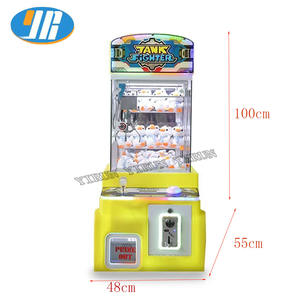 Mini grue à jetons jeu Machine char combattant en peluche grue à griffes pour enfants en plastique Durable - Product Image 6