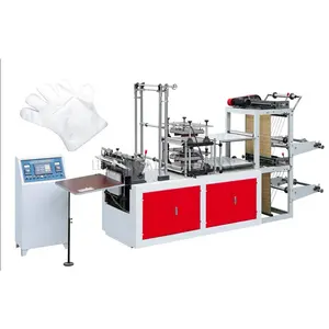 Máquina de fabricación de guantes de polietileno, Industrial y comercial, fabricación automática de guantes