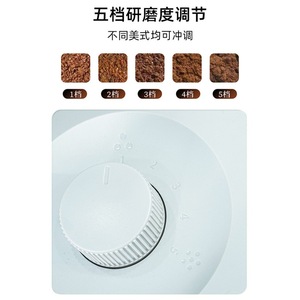 Cafetière entièrement automatique Siroca avec moulin intégré, extraction par filtration, 6 à 10 tasses, boîtier en plastique électrique - Product Image 3