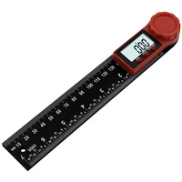 Échelle numérique d'angle 200mm Inclinomètre d'angle d'instrument numérique Détecteur d'angle Goniomètre électronique Rapporteur