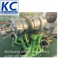 Máquina Extrusora de Tuberías de Plástico HDPE PE PPR de Alta Velocidad, Línea de Producción de Extrusoras de Tubos PE