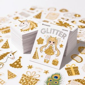 Printable Vinyl <b>Sticker</b> Paper <b>Sticker</b> Custom Package Transfer Vinyl <b>Stickers</b> Are <b>Waterproof</b> and UV-resistant - Product Image 2
