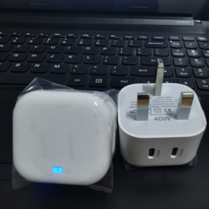 Vente chaude prix d'usine moule privé 20W UK prise fixe PD chargeur <span class=keywords><strong>USB</strong></span> A + C chargeur rapide avec câble - Product Image 6