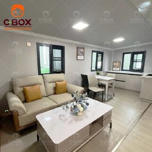 บ้านเคลื่อนที่สำเร็จรูป Cbox กันน้ำ ขนาด 40 ฟุต แบบโมดูลาร์ 3 ห้องนอน บ้านขนาดเล็กหรูหรา พร้อมห้องครัว บ้านคอนเทนเนอร์แบบขยายได้ - Product Image 4