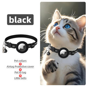 <span class=keywords><strong>Para</strong></span> <span class=keywords><strong>Amazon</strong></span> Airtag Compatible con Collar de silicona <span class=keywords><strong>para</strong></span> mascotas, hebilla de seguridad impermeable IP67, función <span class=keywords><strong>para</strong></span> gatitos, cachorros, Collar de campana <span class=keywords><strong>para</strong></span> gatos - Product Image 6