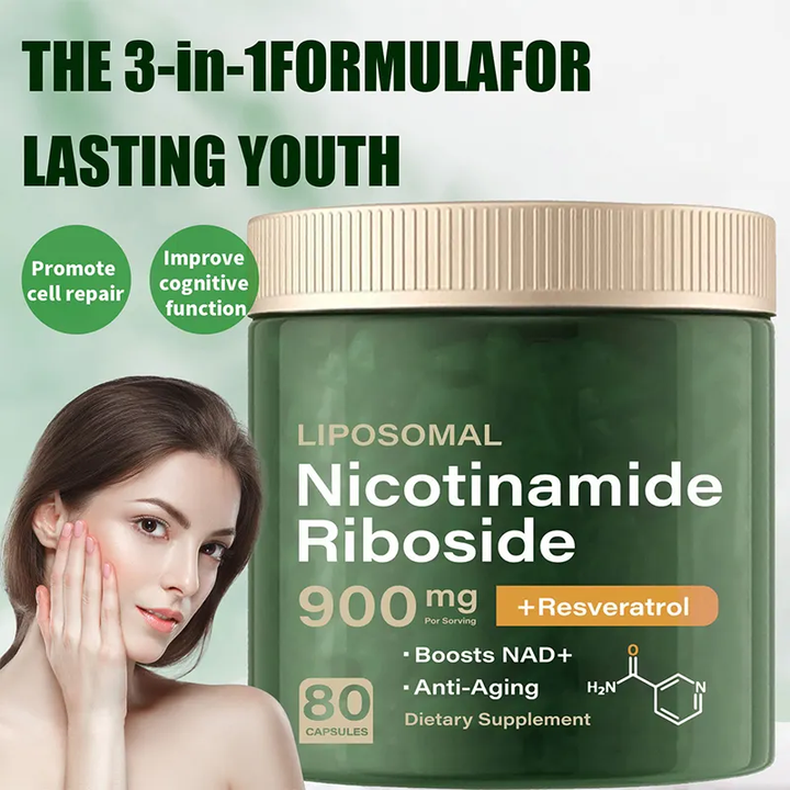 Liposomal Nicotinamide Riboside Capsules with Resveratrol