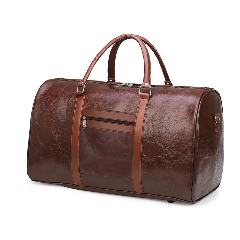 Travel Duffel Bag Waterproof pu Leather Travel Bag sac de voyage complet Luggage Tote Duffle Bags For Men
