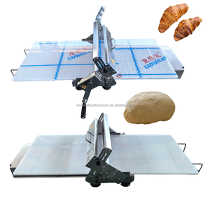 Laminoir à pâtisserie manuel pour tartelettes au frangipanier, tartelettes <span class=keywords><strong>Bakewell</strong></span>, et pressoir à croûtes pour tartelettes au lait, pour usage quotidien en petite boulangerie - Product Image 3