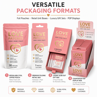 Patch Corporel Transdermique Herbal Énergie Vitalité Équilibre Hormonal Soutien Peau Autocollant Maca Ginseng Patch Amour pour Couples