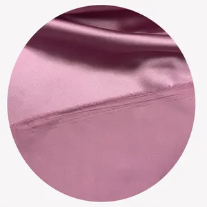 Lụa satin cho in kỹ thuật số dệt Polyester Spandex sáng bóng satin nhuộm telas cho ăn mặc căng Matte vải satin