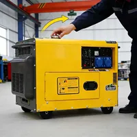Générateur diesel silencieux 5-10KW ATS Weichai/ Moteur Démarrage automatique/à distance Cabine insonorisée Économie d'énergie Personnalisable