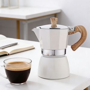 <span class=keywords><strong>Cafetera</strong></span> <span class=keywords><strong>Italiana</strong></span> de Inducción en Color Negro, Rojo, Azul y Blanco, <span class=keywords><strong>Cafetera</strong></span> Espresso Portátil de Aluminio - Product Image 4