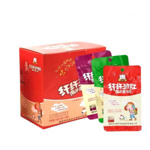 Snacks chinois épicés tendance certifiés Halal, prêts à consommer, tranches de tripe de konjac savoureuses et croustillantes en sachets - Product Image 1