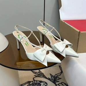 Sandalias de Tacón Alto de la Mejor Calidad, Sandalias de Lujo de Diseñador de Marca para Mujer, Sandalias de Tacón para Vestir en Verano - Product Image 2