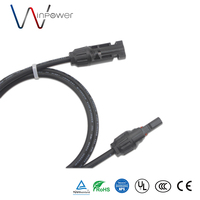 كابل شمسي مخصص تسخير IP67 مقاوم للماء V dc كابل تمديد مزدوج