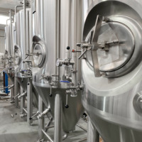 Cuve de fermentation conique à double enveloppe de 800 L en acier inoxydable personnalisable pour brasserie artisanale – À vendre