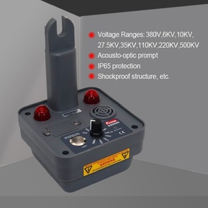 เครื่องตรวจจับแรงดันไฟฟ้าสูงต่ำแบบไม่สัมผัส ODDVIDA ES9080 AC 380V 500kV สำหรับตรวจสอบสายไฟฟ้าแรงสูง พร้อมฟังก์ชั่นติดตามสายเคเบิล มาตรฐาน IP65 พร้อมเสาฉนวน - Product Image 5