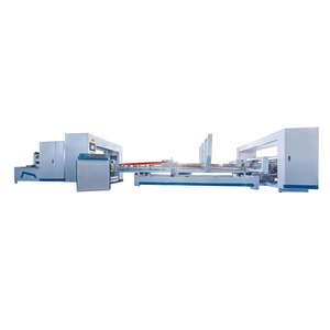 Máquina eléctrica automática de encoladora de carpetas de cajas corrugadas para madera, embalaje de plástico, componente de núcleo, bomba de madera como núcleo - Product Image 4