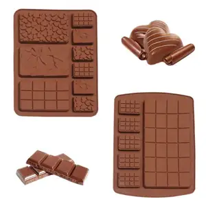 قالب شوكولاتة سيليكون للمطبخ قالب كيك غير لاصق حلوى جيلي قوالب ثلاثية الأبعاد ذاتية الصنع إكسسوارات أدوات خبز قابلة لإعادة الاستخدام