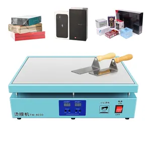 Heat Sealing Tea Perfume Cosmetics Commercial Gift Film Ironing Machine Gift Box Filming Wrapping Machine