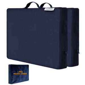 Cuscino per Sedia da Esterno Multifunzione, Rimovibile, Lavabile, Portatile, Pieghevole, Impermeabile, in Memory Foam, <span class=keywords><strong>con</strong></span> Schienale - Product Image 1