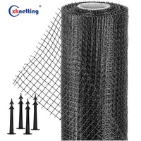 Filet extrudé en plastique BOP robuste filet anti-taupes pour clôture de ferme de volaille de poulet