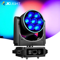 7pcs 60w Bee Eye Led Wash Moving Head Light avec Led Ring DJ Moving Heads 7x60w Rgbw 4in1 Zoom Led Stage Light